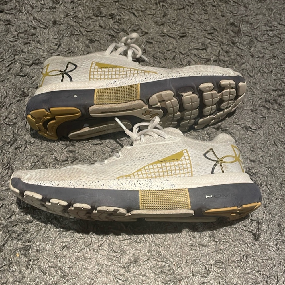 Notre dame under armour shoes